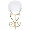 Bard's Brass-toned Egg Stand/Holder, Scroll Leg, 1.375" Diameter, Pack of 6 view 2