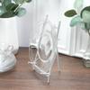 Bard's Satin Silver Metal Easel, 9" H x 5.25" W x 6" D, Pack of 6 view 2