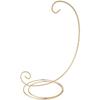 Bard's Scroll Gold-Toned Ornament Stand, Large, 11.75" H x 6" W x 6" D, Pack of 6 view 1