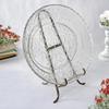 Bard's Antique Gold-toned Wrought Iron Easel, 14.5" H x 9.375" W x 6" D (For 11" - 17" Plates), Pack of 2 view 2