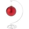 Bard's Ornate Silver Ornament Stand, Large, 10.25" H x 4" W x 4" D, Pack of 6 view 2