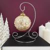 Bard's Twisted Silver Ornament Stand, Small, 7" H x 5.125" W x 5.125" D, Pack of 6 view 3