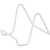 Bard's Vinyl Covered White Wire Easel Stand, 4" H x 3.5" W x 5.5" D, Pack of 6 view 1