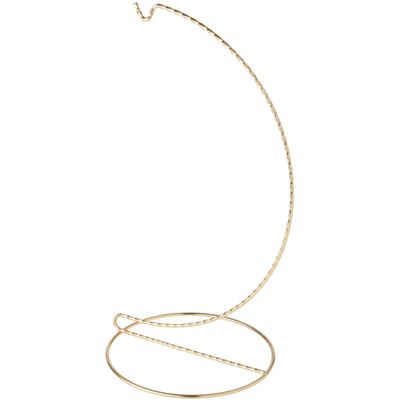 Bard's Twisted Gold-toned Ornament Stand, 11" H x 5.125" W x 5.125" D, Pack of 3