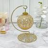 Bard's Ornate Gold-toned Ornament Stand, Small, 6" H x 4" W x 4" D, Pack of 3 view 4