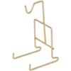 Bard's Demi-tasse Shiny Gold-toned Cup and Saucer Stand, 4.5" H x 2.25" W x 2.5" D (For 2-3 Fluid Ounce Espresso Cups), Pack of 3 view 1