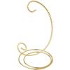 Bard's Scroll Gold-Toned Ornament Stand, Small, 7.5" H x 4.5" W x 4.5" D, Pack of 6 view 1