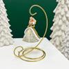 Bard's Scroll Gold-Toned Ornament Stand, Small, 7.5" H x 4.5" W x 4.5" D, Pack of 6 view 3