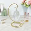 Bard's Scroll Gold-Toned Ornament Stand, Small, 7.5" H x 4.5" W x 4.5" D, Pack of 6 view 4