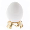 Bard's Gold-Toned Egg Stand/Holder, Elephants, 0.875" Diameter (Fits Hen Sized Eggs), Pack of 6 view 2