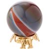 Bard's Gold-Toned Egg Stand/Holder, Elephants, 0.875" Diameter (Fits Hen Sized Eggs), Pack of 6 view 4