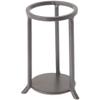 Bard's Dark Gray Wrought Iron Egg Stand/Holder, Straight Leg, 2.125" Diameter, Pack of 3 view 1