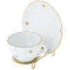 Bard's Ornate Twisted Shiny Gold-toned Cup and Saucer Stand, 3" H x 2.75" W x 4" D, Pack of 3 view 4