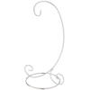 Bard's Twisted Silver Ornament Stand, Medium, 9.5" H x 5.5" W x 5.5" D, Pack of 3 view 1