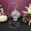 Bard's Twisted Silver Ornament Stand, Medium, 9.5" H x 5.5" W x 5.5" D, Pack of 3 view 3