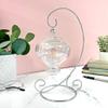 Bard's Twisted Silver Ornament Stand, Medium, 9.5" H x 5.5" W x 5.5" D, Pack of 3 view 4