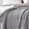 Byourbed Chommie - Weighted Natural Loft Twin XL Comforter Set with Cover - Alloy view 2