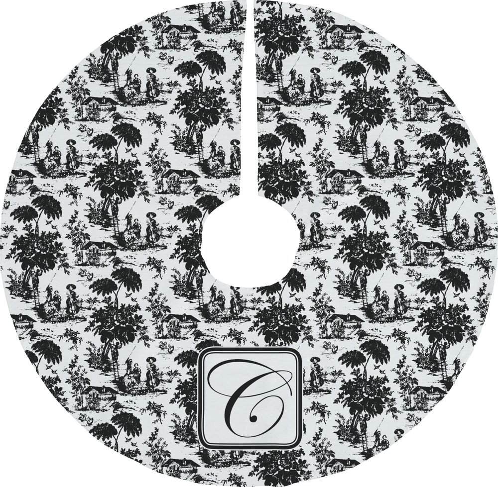 YouCustomizeIt Personalized Toile Tree Skirt
