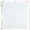 300 Pack Self Sealing Bags Clear Bags Plastic OPP Pouches, Poly Bags of Many Sizes (6 5/8"x 7") view 2