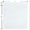 300 Pack Self Sealing Bags Clear Bags Plastic OPP Pouches, Poly Bags of Many Sizes (7"x 8 5/8") view 2