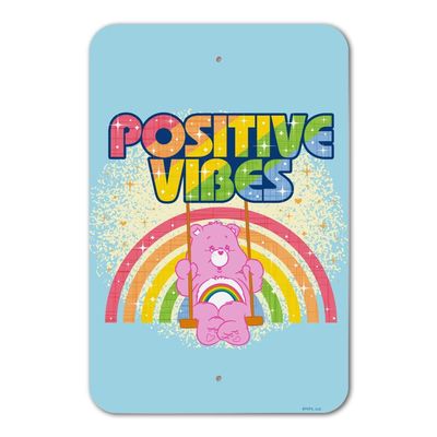 GRAPHICS & MORE Care Bears Cheer Bear Positive Vibes Home Business Office Sign