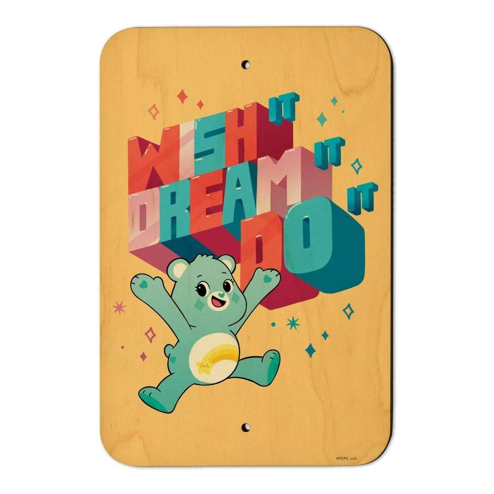 Care Bears: Unlock The Magic Wish It Home Business Office Sign