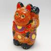 (Aito) Kutyaya Ware Maneki Cat Mori Figurine, 4, Navy Blue view 2