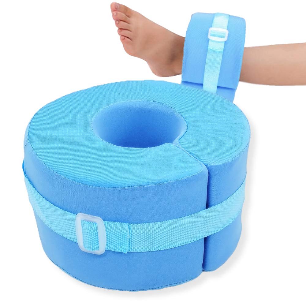LVOPO Foot Elevation Pillow, Leg Hand Rest Cushion for Bed Sleep, Foot Foam Elevator for Rest Ankle Heel Pain Relief, Legs Elevation Pillows Support Pad Preventing from Ulcers & Sores & Pressure