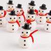 20 Pieces Miniature Flocked Snowmen for Home Projects, Crafting, Decorating for Holidays and More view 4