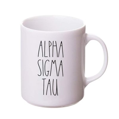 Greekgear Alpha Sigma Tau AST MOD Coffee Mug