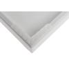 HUBERT Cerve Collection White Melamine Replacement Top for Rectangular Riser - 20 1/2"L x 6 2/5"W view 3