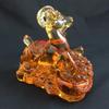 Amore Jewell Bring Wealthy Sheep Fengshui Ornament Gift for Home & Office (Liuli Crystal Glass) view 2