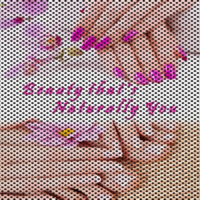 Quote II Beauty That's Naturally You Spa Nail Salon Sign Advertising Marketing Dcor Vertical (Perforated 70/30 See Through Window Vinyl (Outdoors), 30")