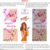 Quote II Beauty That's Naturally You Spa Nail Salon Sign Advertising Marketing Dcor Vertical (Perforated 70/30 See Through Window Vinyl (Outdoors), 30") view 3