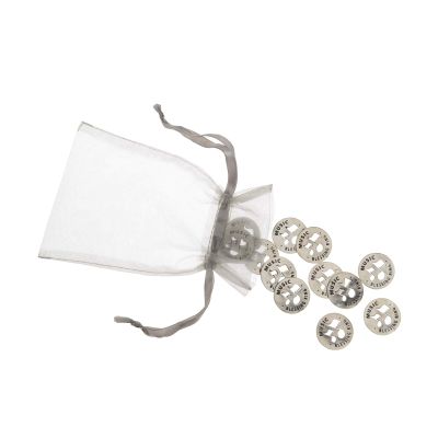 Blessing Ring Namaste Yoga Pocket Tokens Set of 25 Handcrafted from Pewter in the USA by Whitney Howard Designs