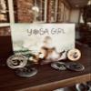 Blessing Ring Namaste Yoga Pocket Tokens Set of 25 Handcrafted from Pewter in the USA by Whitney Howard Designs view 2