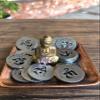 Blessing Ring Namaste Yoga Pocket Tokens Set of 25 Handcrafted from Pewter in the USA by Whitney Howard Designs view 3