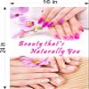 Quote II Perforated See Through Line Pattern Polypropylene Window Film Paper Wallpaper Poster Transparent Spa Nail Salon Vertical (Wallpaper Fabric Poster with Adhesive Backing (Indoors), 24") view 3