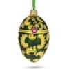 1891 Memory of Azov Royal Glass Egg Ornament 4 Inches view 1