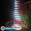 Russell Decor 40ft LED Rope Lights Indoor Outdoor Decorative Lighting for Party Trees Patio Deck Flexible String Lights(Red White) view 2