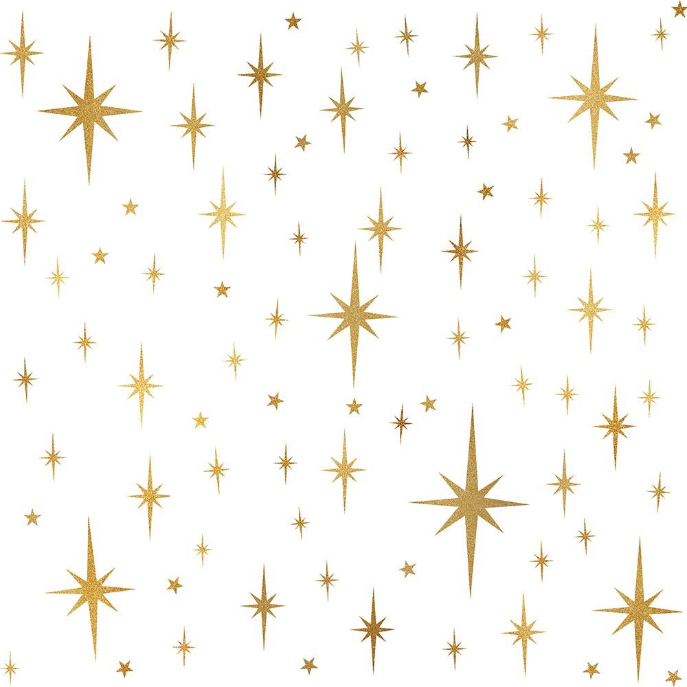 Star Wall Stickers Girls Room Wall Decals Sparkle Wall Decor Stick and Peel