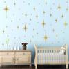 Star Wall Stickers Girls Room Wall Decals Sparkle Wall Decor Stick and Peel view 3