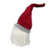 Northlight Gnome with Bendable Glitter Velvet Hat Christmas Decoration, 23", Red view 2
