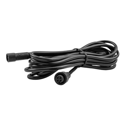 Heise by Metra RGB Accent Lights Extension Cable, 10ft, 4 Pin Waterproof Connector, Black
