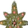 21" Lighted Gold Star of Bethlehem Christmas Tree Topper - Multicolor Lights view 4