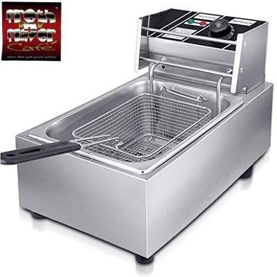 FROTH & FLAVOR Deep Fryer Steel Body 8 LTR