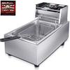 FROTH & FLAVOR Deep Fryer Steel Body 8 LTR view 1