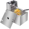 FROTH & FLAVOR Deep Fryer Steel Body 8 LTR view 2