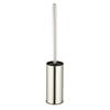 BGL Toilet Brush Holder Brushed Nickel, Stainless Steel 304 Brushed Nickel Round Freestanding Toilet Bowl Brush and Holder for Bathroom view 1
