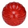 Northlight 6" LED Lighted Red Crystal Sphere Outdoor Christmas Decoration view 3